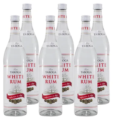 Produktbild von Ron Taboga White Rum (6 x 0,7L)
