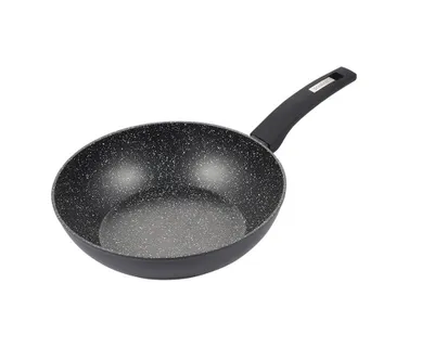 Produktbild von Kochgeschirr in Schwarz für Ihre Küche - Die perfekte Ausstattung für jeden Koch Wok Ø 28cm