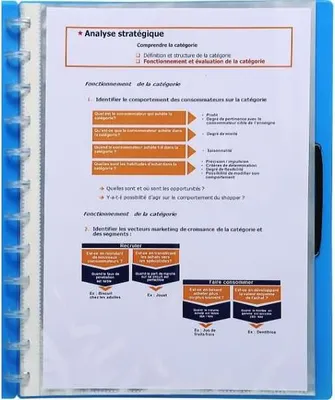 Produktbild von Exacompta Packung 20 Ersatzhüllen für Sichtmappe Exaring DIN A4 transparent