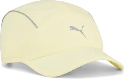 Image de Puma Runner Short Visor 5 Panel Casquette Jaune Homme Jaune One Size