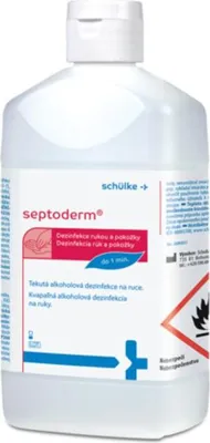 Zdjęcie produktu dla Płyn dezynfekujący, alkohol Septoderm 500 ml