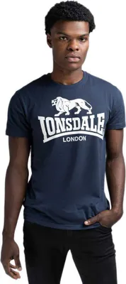 Obrázok produktu pre Pánske tričko Regular Fit Twin Pack LOSCOE White/Navy S Lonsdale