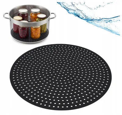 Zdjęcie produktu dla Mata do Pasteryzacji Gotowania Słoików 28cm Silikonowa Wkład do Garnka