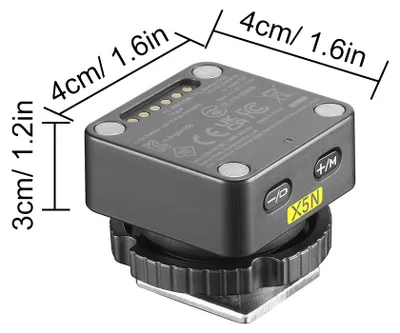 Zdjęcie produktu dla Bezprzewodowy wyzwalacz lampy błyskowej Godox X5N TTL/HSS, kompatybilny z aparatem Nikon IT32