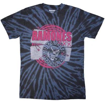 Produktbild von Ramones Punk Patch (Wash Collection) Blue L T-Shirt