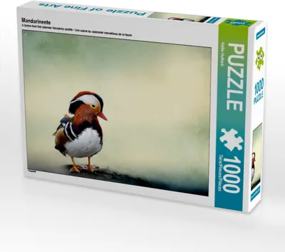 Produktbild von Calvendo Mandarinente 1000 Teile Puzzle quer 640x480mm, Hultsch Heike; 7286133