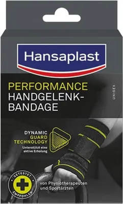 Obrázek produktu pro Hansaplast bandáž zápěstí velikost S/M | balení (1 kus)