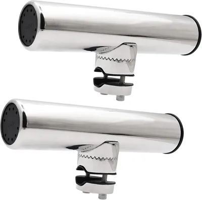 Produktbild von Rutenhalter 22 mm bis 26 mm, Edelstahl, verstellbar, für Boot