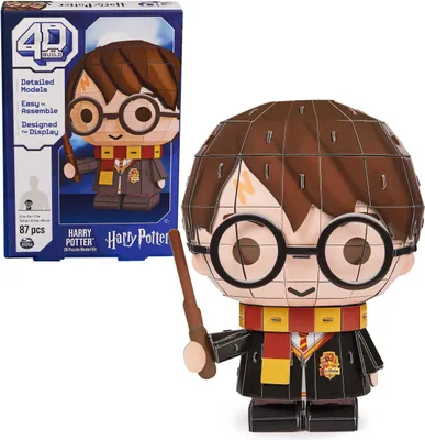 Produktbild von Spin Master - Wizarding World - 4D Build - Harry Potter - Harry Potter, 87 Teile