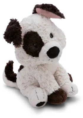 Produktbild von NICI Kuscheltier Hund 25cm - weiß - Stofftier aus weichem Plüsch, niedliches Plüschtier zum Kuscheln und Spielen, für Kinder & Erwachsene, tolle Gesch
