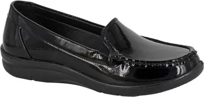 Produktbild von Boulevard - Damen Halbschuhe, Glanz-PU DF2339 (42 EU) (Schwarz)