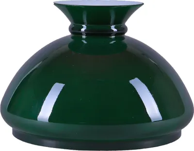 Produktbild von Petroleum Lampenglas Ø 189mm Ersatzglas Grün Leuchtenglas Glasschirm E27