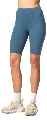 Produktbild von Merry Style Damen Kurze Leggings aus Viskose MS10-145(Jeans, S)