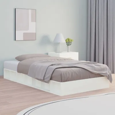 Produktbild von Massivholzbett Weiß 90x200 cm , Klassische Betten Design 2024