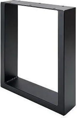 Produktbild von Hettich Bankgestell U 40 x 30 cm Stahl schwarz - 1 Stück