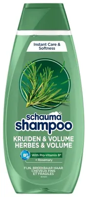 Produktbild von Schauma Shampoo Kräuter & Volumen (400 ml)