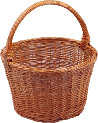 Produktbild von Einkaufskorb aus Vollweide, Tragekorb, Henkelkorb, Øo 40cm x Øu 29cm x H 24cm