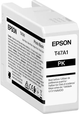 Produktbild von Epson Tintenpatrone photo black T 47A1 50 ml Ultrachrome Pro 10