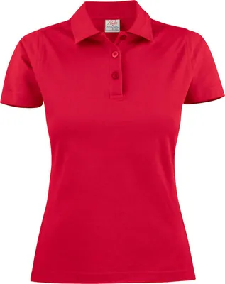 Produktbild von Damen Polohemd Surf Light Piqué aus 100% Baumwolle, moderne Passform, mit Flachstrickkragen