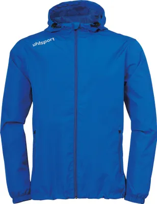Produktbild von Uhlsport Fußball Essential Regenjacke Herren Jacke blau weiß Gr XXXL