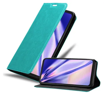 Obrázek produktu pro Cadorabo Case for Samsung Galaxy XCover PRO Protective Case in Turquoise Pouzdro na mobilní telefon s magnetickým zavíráním