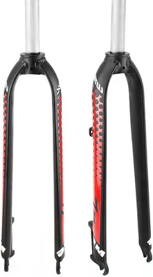 Productafbeelding van Mountain Bike Vork - Rigide Vork MTB - Fietsen Onderhoud - U-Vormig Ontwerp - 26 27.5 29 Inch - Zwart