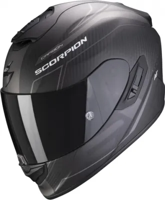Immagine prodotto di Casco moto SCORPION EXO-1400 CARBON AIR BEAUX nero opaco/argento XXL
