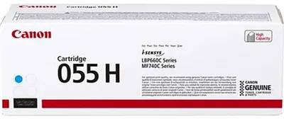 Obrázok produktu pre Canon 055H, 5900 strany, Azúrová, 1 kusov