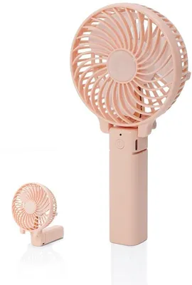 Immagine prodotto di Ventilatore portatile silenzioso con velocità regolabile e ricarica USB