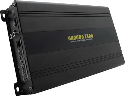Immagine prodotto di Ground Zero GZIA 1.1500D | Amplificatore in classe D a 1 canale di alta qualità