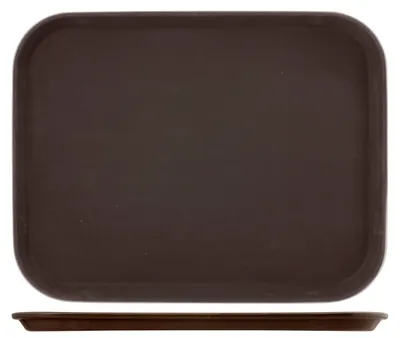 Produktbild von H&h Rechteckiges rutschfestes Kunststofftablett 45x35