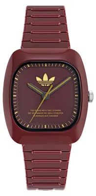 Produktbild von Adidas Uni Uhr RETRO WAVE ONE Keramik rot AOSY24028