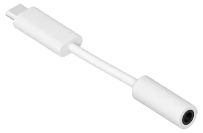 Produktbild von SON USB-C Line-In Adapter whit, Farbe:Weiß