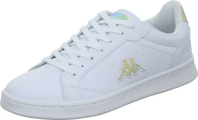 Produktbild von KAPPA Damen-Sneaker-Schnürhalbschuh Weiß, Farbe:weiß, EU Größe:42