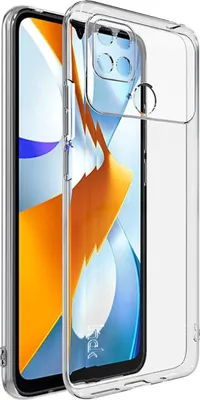 Produktbild von Hülle für Xiaomi Redmi 10C/Poco C40 Handyhülle Silikon Cover Case Softcase Klar