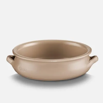 Immagine prodotto di Pirofila curva Moka in argilla refrattaria - D 20 cm
