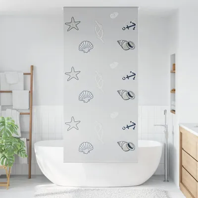 Immagine prodotto di Tenda a Rullo Doccia 100x240 cm Larghezza Tessuto 96 cm