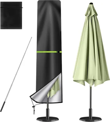 Produktbild von Parasonenhülle 210D Oxford, mit Reißverschluss, wasserdicht, für Sonnenschirm