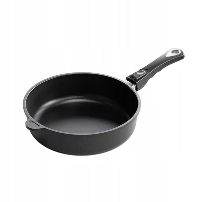 Zdjęcie produktu dla Głęboka patelnia do duszenia AMT Gastroguss z nieprzywierającą powłoką 26 cm INDUKCJA