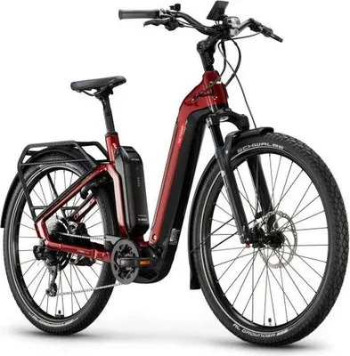 Produktbild von VICTORIA Elektro-Urbanrad "UTILYON 4" (#1), Wave, 29", wine red, 10-Gang SHIM...