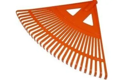 Produktbild von Kunststoffharke für Gras und Laub 580 mm