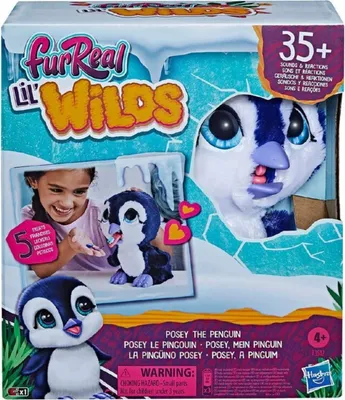 Produktbild von Furreal Friends Lil Wilds Posey Der Pinguin Kuscheln + Klang