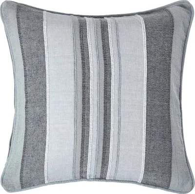 Produktbild von HOMESCAPES Kissenbezug Morocco in Grau, 100% Baumwolle, 45 x 45 cm
