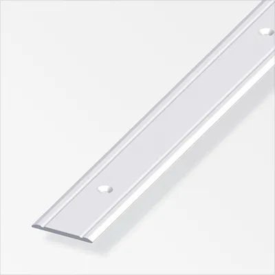 Produktbild von alfer Übergangsprofil 1 m, 30 x 2 mm Aluminium eloxiert silber