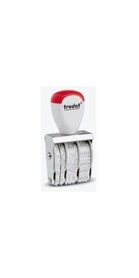 Produktbild von trodat Datumstempel Classic 54070 18x3mm silber