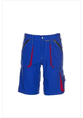 Produktbild von Planam  Basalt Shorts kornblau/rot Gr. L, 2841052