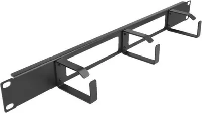 Produktbild von DELOCK 19" Kabelmanagement Rangierpanel 2 Öffn.+3 Bügel 1HE