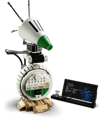 Produktbild von LEGO 75278 Star Wars D-O Droide, Sammlermodell für Kinder und Erwachsene, Bauset aus Der Aufstieg Skywalkers