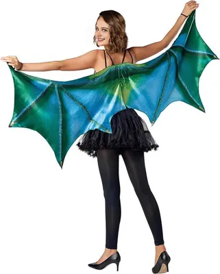 Produktbild von Halloween-Drachen-Umhangflügel für Erwachsene und Frauen, Halloween-Party-Kostüm für Cosplay-Events, Bühnenauftritte