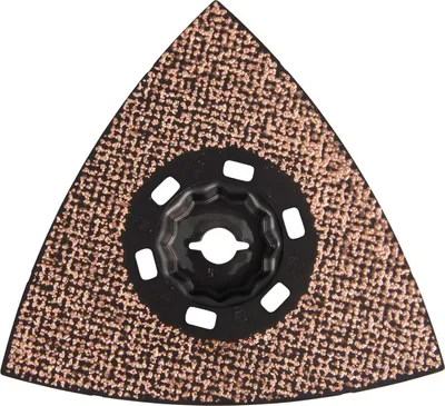 Immagine prodotto di Makita RIFF Piastra per smerigliare, fresare, raschiare, 116 mm Starlock Max - K60 - HM / RIFF - MAM017 - Malta / Collante per piastrelle / Calcestruzzo